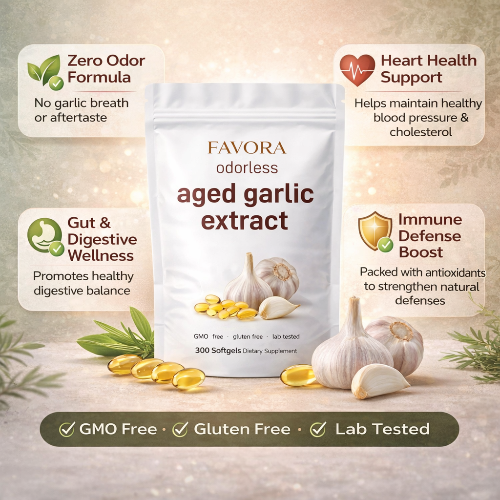 Tasteless Garlic Oil Softgels
